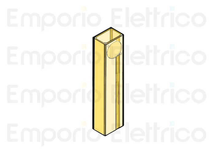 fadini pièce détachée tubulaire en aluminium pour colonnette de 0,75m pour prit 19 44205