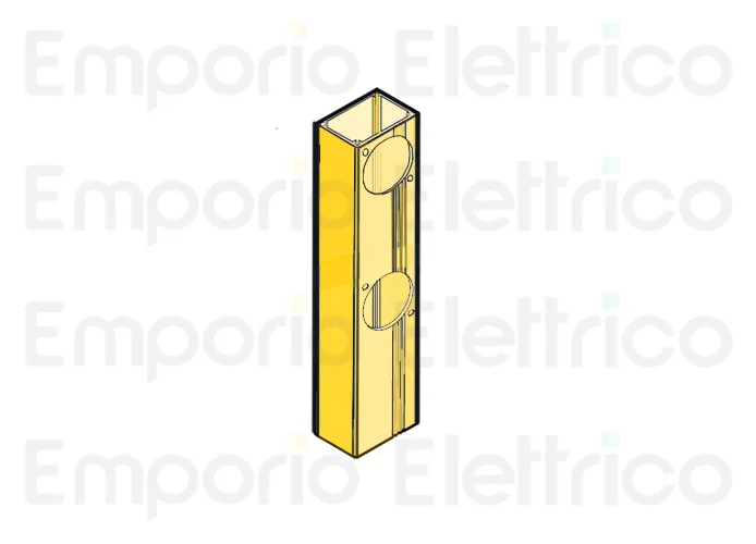 fadini pièce détachée tubulaire en aluminium pour colonnette de 1,20m pour prit 19 44207