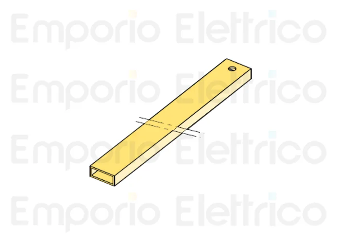 fadini pièce détachée tige tubulaire 35x15x1.200 pour aproli 380 lb 380103