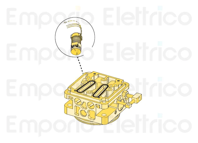 fadini pièce détachée soupape de distribution de la pression d'huile pompe p3 380128