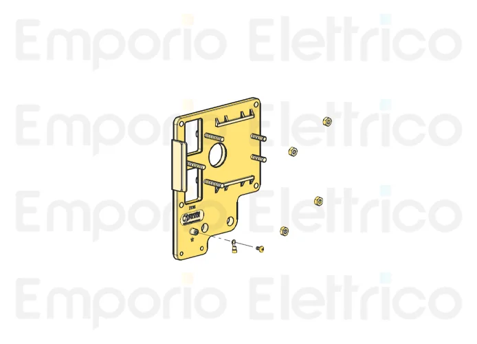 fadini pièce détachée plaque de support vérin/moteur pour barri 88 88858