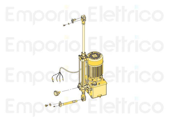 fadini pièce détachée cos982 moteur-centrale hydraulique-piston ø40mm de 4s pour Bayt 980 97319