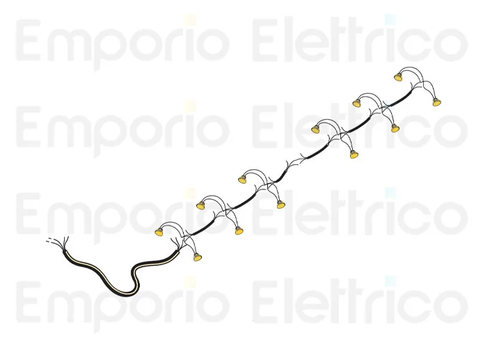 fadini pièce détachée câble électrique avec 12 projecteurs LED pour bayt 980 97380