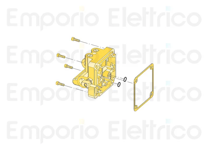 fadini pièce détachée corps de valve bidirectionnelle pour combi 740 740151