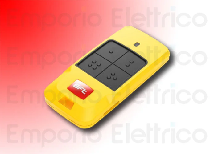 bft émetteur jaune à 4 canaux 3v mitto cool c4 yellow d112318 00002 2614317