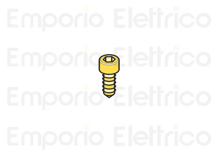 fadini pièce détachée vis à auto-filetage 5,5x16 tcce galvanisée pour dardo 424 / 430 43011