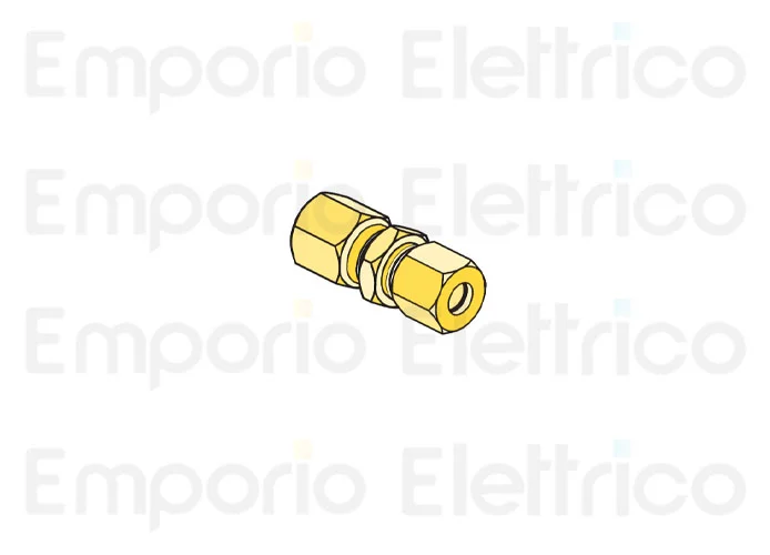 fadini ricambio raccordo di giunzione tubi dia. 8 per drive 700 70256