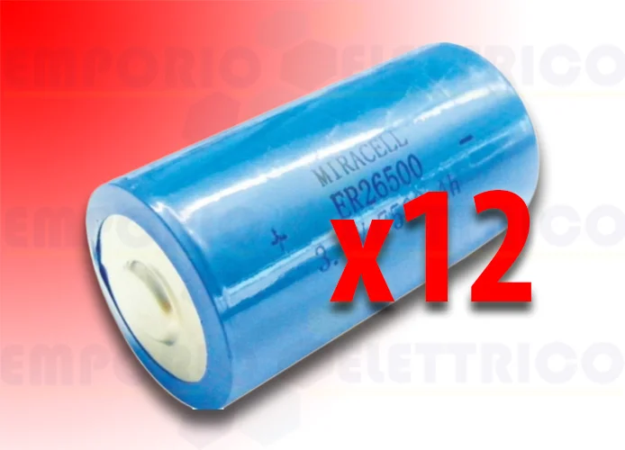 bft paquet 12 batteries pour photocellules barre palpeuse dcw bat n999465