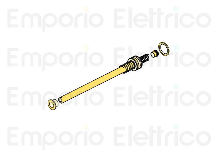 fadini ricambio stelo con stantuffo per freno corsa 280 mm completo per hindi 880 evo 87148