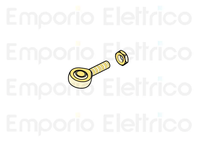 fadini ricambio testa sferica completa di dado m12 per hindi 880 evo 87158