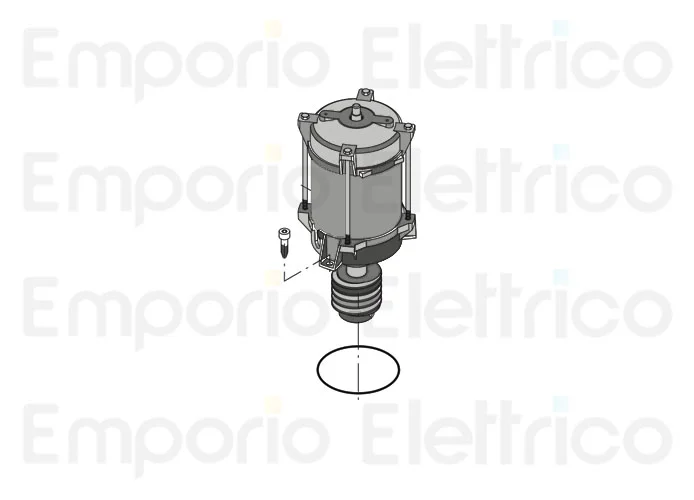 beninca ricambio motore bull8-om assiemato 9686510