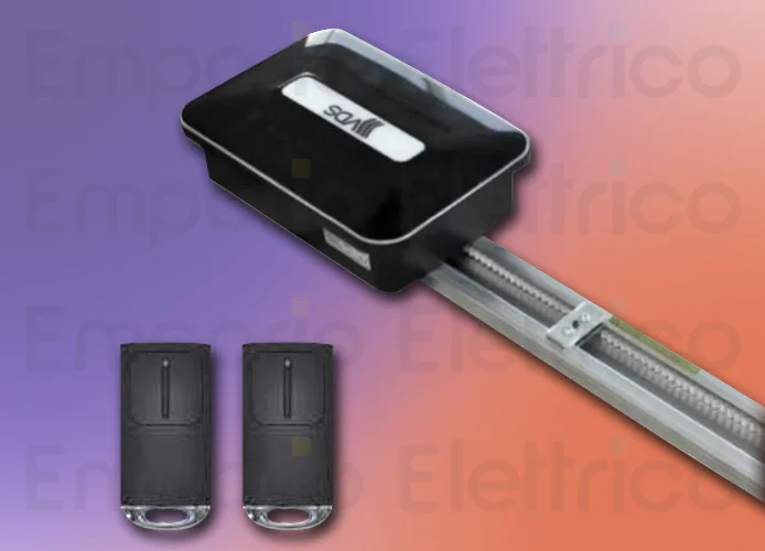 vds kit motore traino 24v victor23 1200nw con guida da 3,3mt victor23-1200-2
