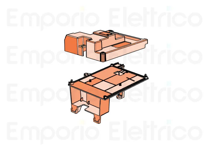 faac kit de remplacement pour support carte 391 63003498