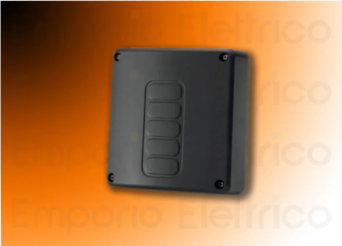 cardin unità transceiver fissa bicanale (433mhz) srcrx4e