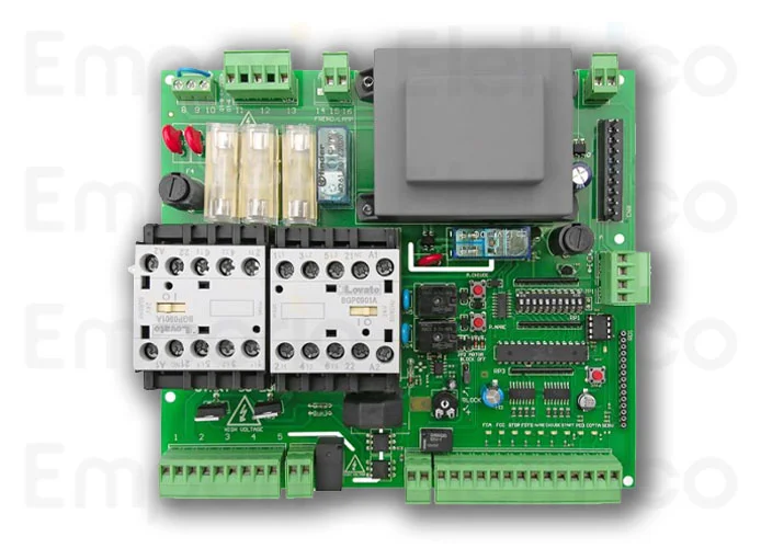 nologo centrale di comando con teleruttori per motore trifase/monofase 400/230v fino a 2cv start-s9pv
