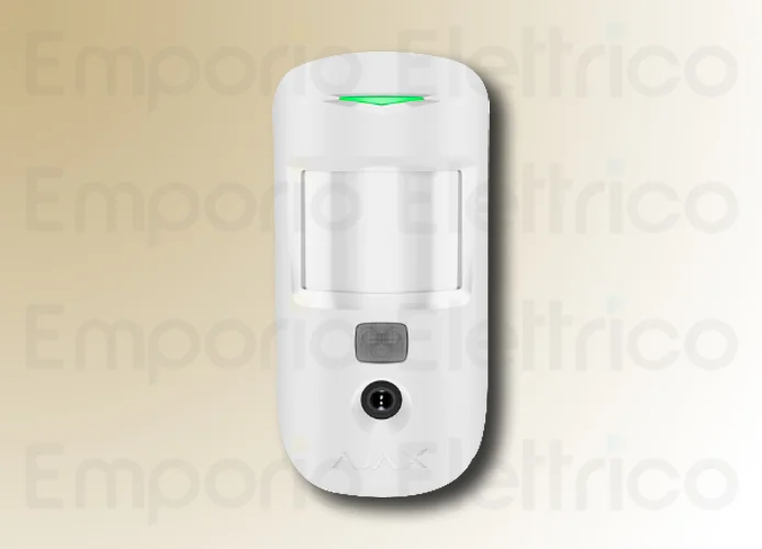 ajax rilevatore di movimento wireless bianco motioncam (phod) jeweller 119282 (ex code 39290)