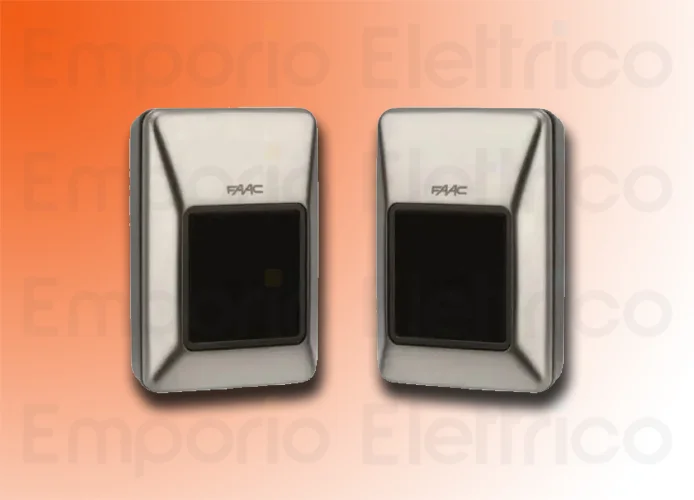 faac paire de photocellules bus xp30b xp30 b inox 785122 (ex code 7851061)