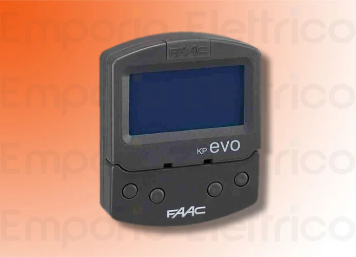 faac clavier fonctions kp evo 790022