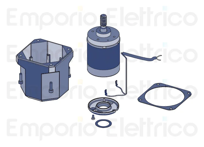genius ricambio motore 24v euro bat nero 6020539