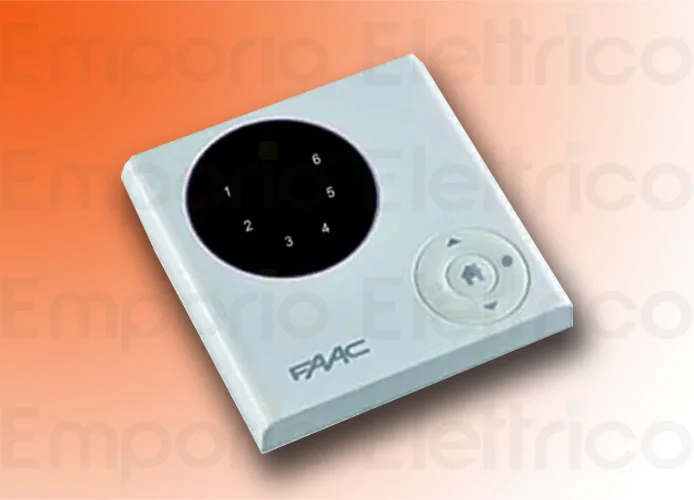 faac émetteur mural 6 canaux 433 mhz t-mode tm xt6m 132121