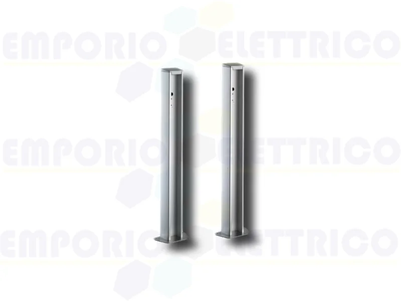 beninca paire de colonnettes en aluminium 0,5 m col.by 9230042