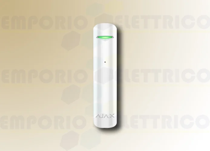 ajax détecteur de bris de verre wireless blanc glassprotect 38109