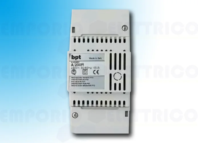 came bpt alimentation 230v, 50hz, 15 va, module de 4 unités 61404100