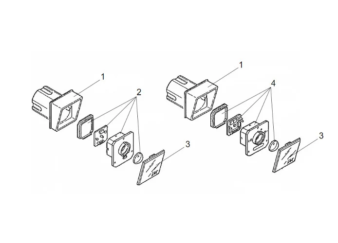 faac page pièces détachées pour fotoswitch