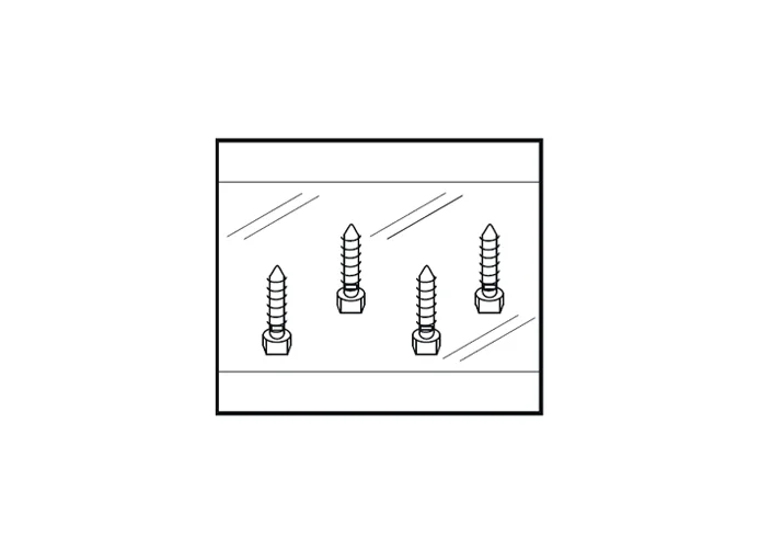 fadini pièce détachée paquet de vis 4,8x25 t.e auto-filetage prit 19 44204