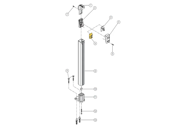 fadini pièce détachée carte récepteur photocellule pour trifo 11 11006