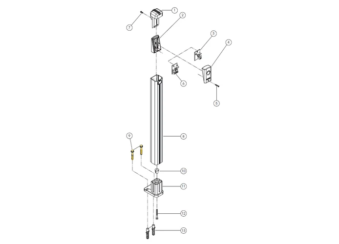 fadini pièce détachée vis 6x50 te inox autotaraudeuse avec bordure trifo11 11009