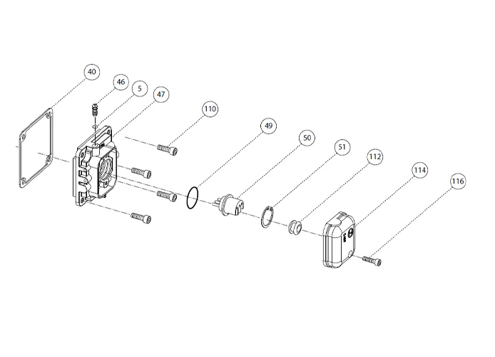 fadini pièce détachée fond de réservoir complet pour aproli 280 batt 280157