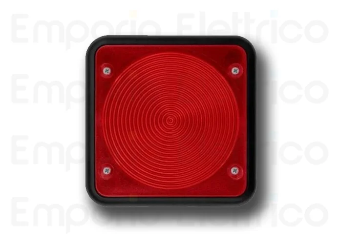 nologo clignotant à led 24V e 230V + couverture rouge look-230 r