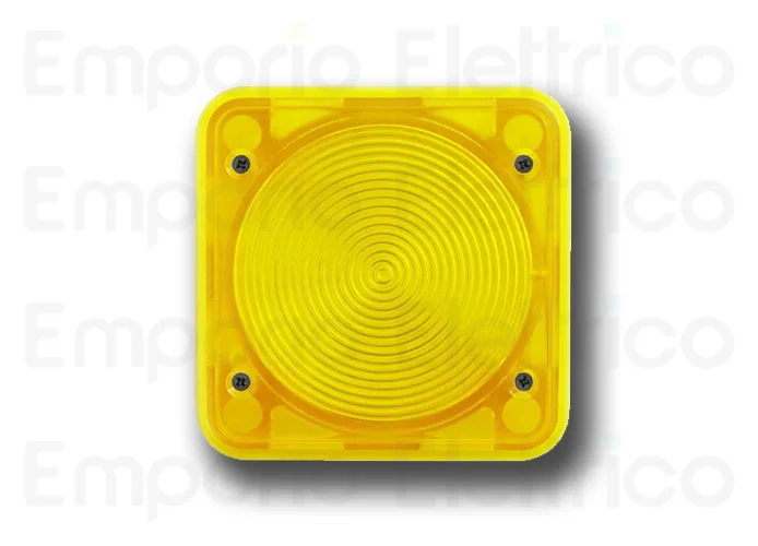 nologo clignotant à led 24V et 230V + couvercle jaune look-230 y