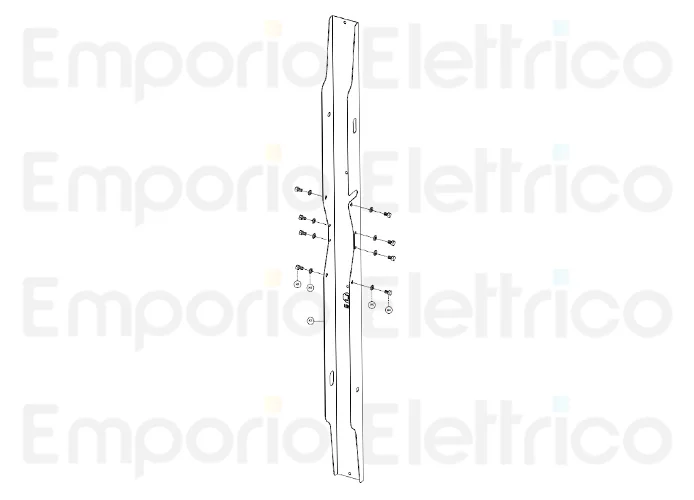 fadini pièce détachée étagère de fixation complète pour aproli 480 480100