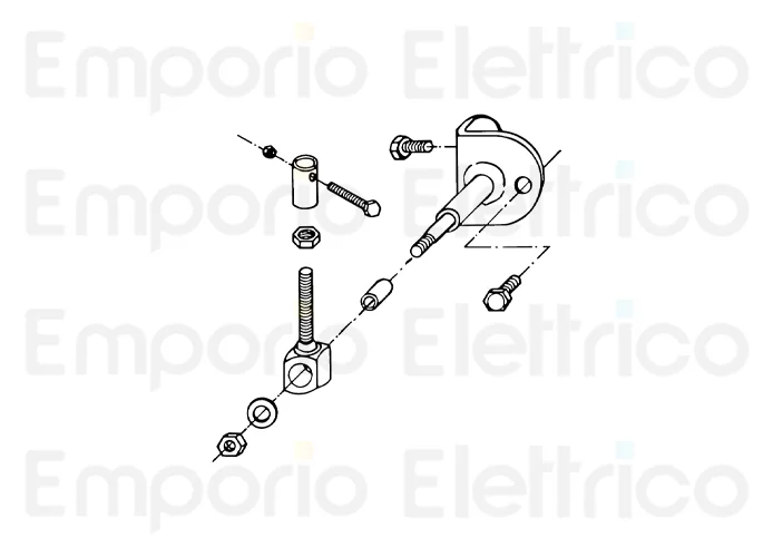 fadini pièce détachée groupe composants fixation tige à l'articulation pour barri 88 888194