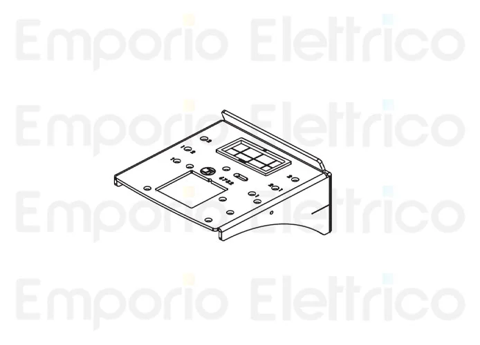 fadini pièce détachée plaque de fixation pour bart 350 35100