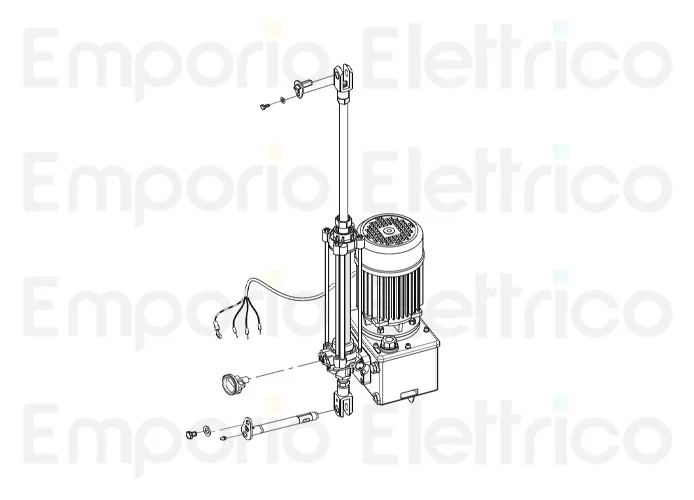 fadini pièce détachée cos982 moteur-centrale hydraulique-piston ø40mm de 4s pour Bayt 980 97319