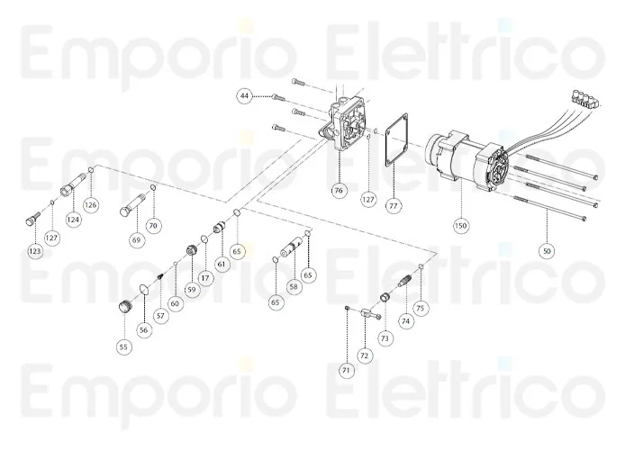 fadini pièce détachée raccord de jonction pour combi 740 74069