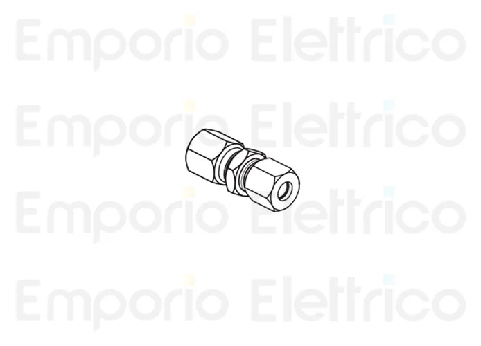 fadini pièce détachée raccord de jonction de tuyaux dia.8 pour combi 740 740131