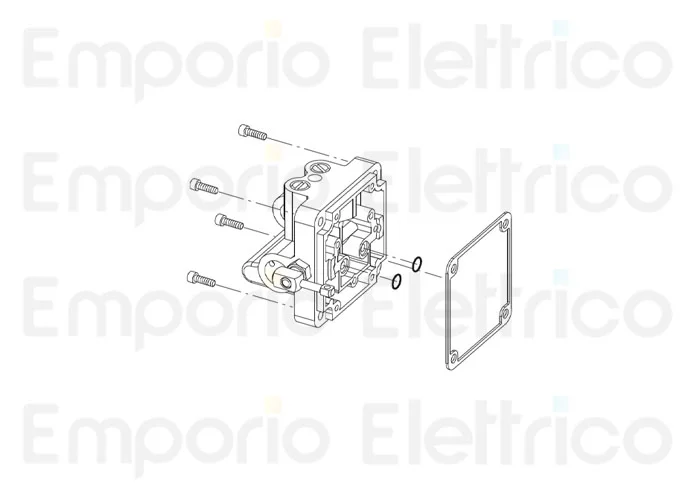 fadini pièce détachée corps de valve bidirectionnelle pour combi 740 740151