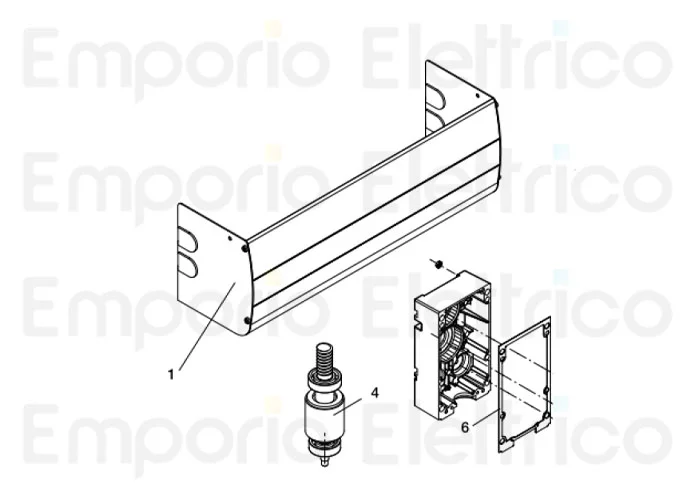 beninca pièce détachée joint pour zed pour adam 9686153