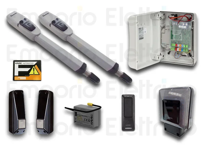 faac kit automazione 24v master kit perfect 60 120016