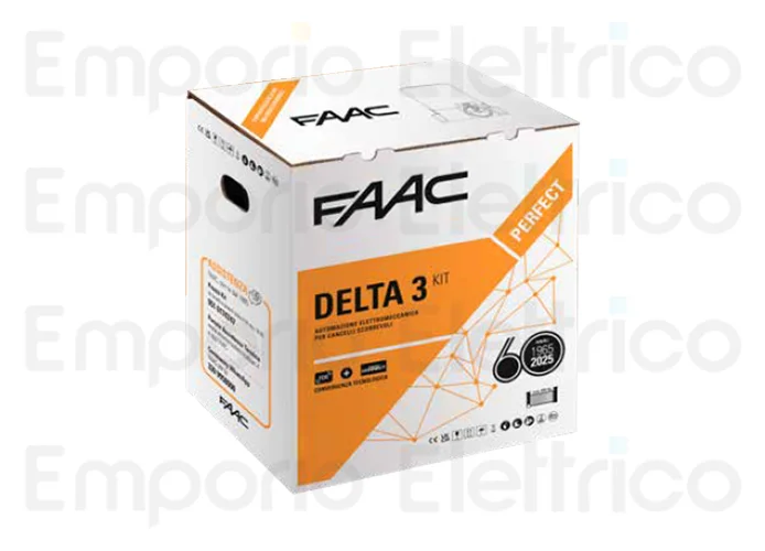 faac kit d'automatisation 230v delta 3 kit perfect 60 120010