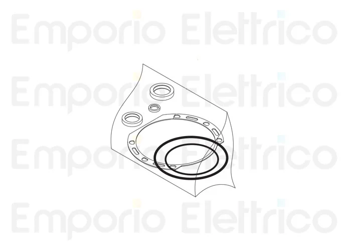 beninca pièce détachée blister kit de joints pour bison 20-25-30 9686694