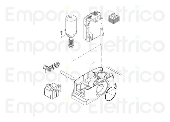 beninca pièce détachée transformateur pour bull424/624 esa 9686692