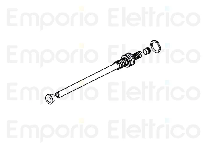 fadini ricambio stelo con stantuffo per freno corsa 280 mm completo per hindi 880 evo 87148