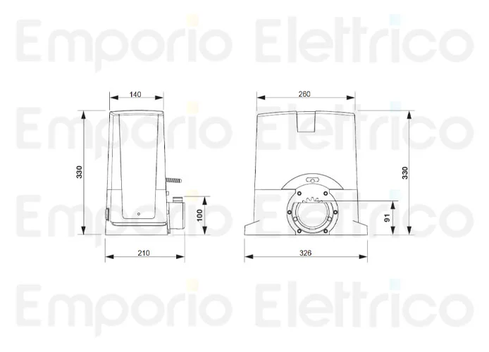 beninca pagina ricambi per motore bull5m 9b