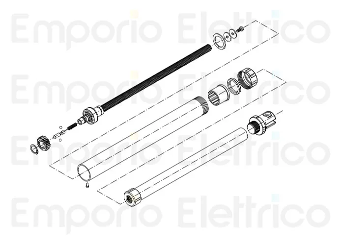 beninca ricambio chiocciola costamp. x bill40m/ma 9688115