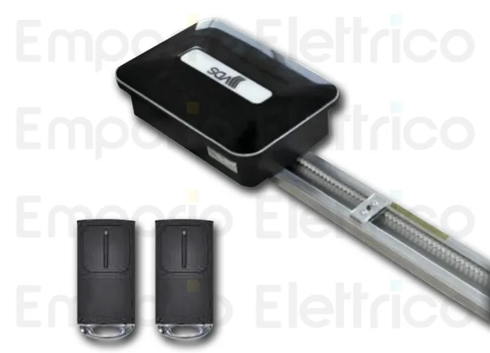 vds kit motore traino 24v victor23 1200nw con guida da 3,3mt victor23-1200-1
